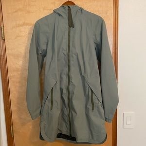 Lululemon long rain jacket